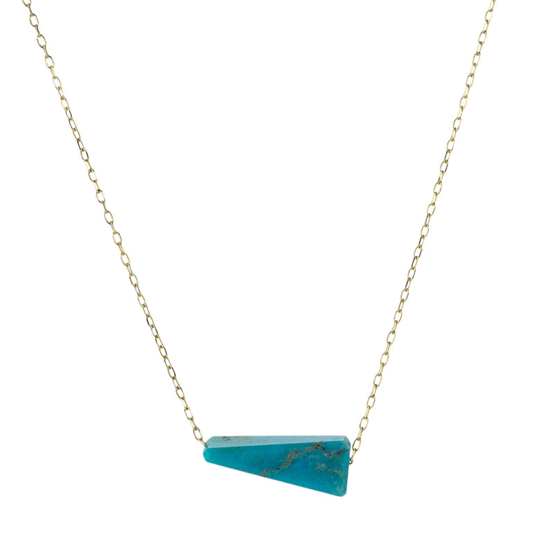 Margaret Solow 14k Peruvian Opal Pendant Necklace | Quadrum Gallery