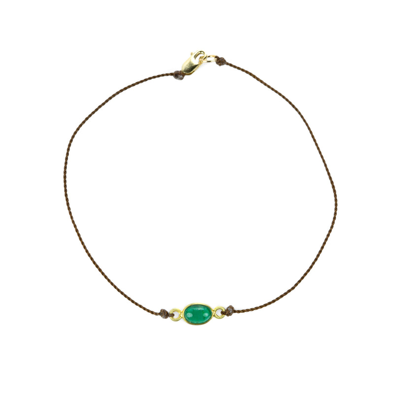 Margaret Solow Emerald Cabochon Bracelet | Quadrum Gallery