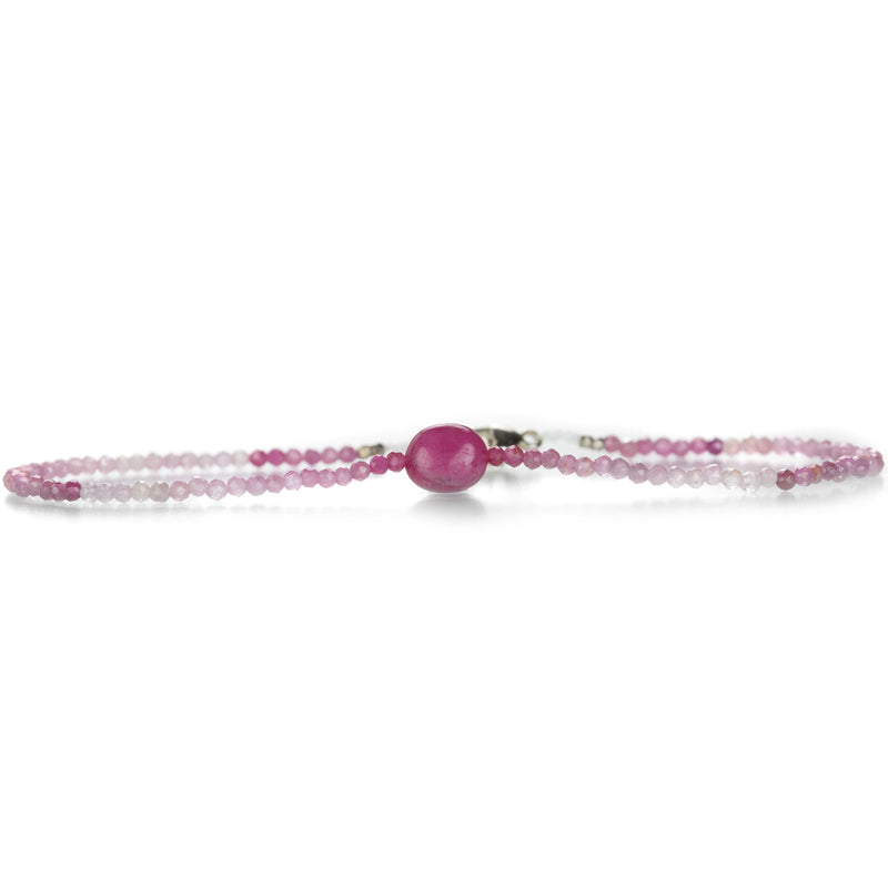 Margaret Solow Ombre Ruby Bead Bracelet | Quadrum Gallery