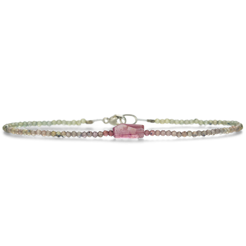 Margaret Solow Multi Sapphire and Tourmaline Bracelet | Quadrum Gallery