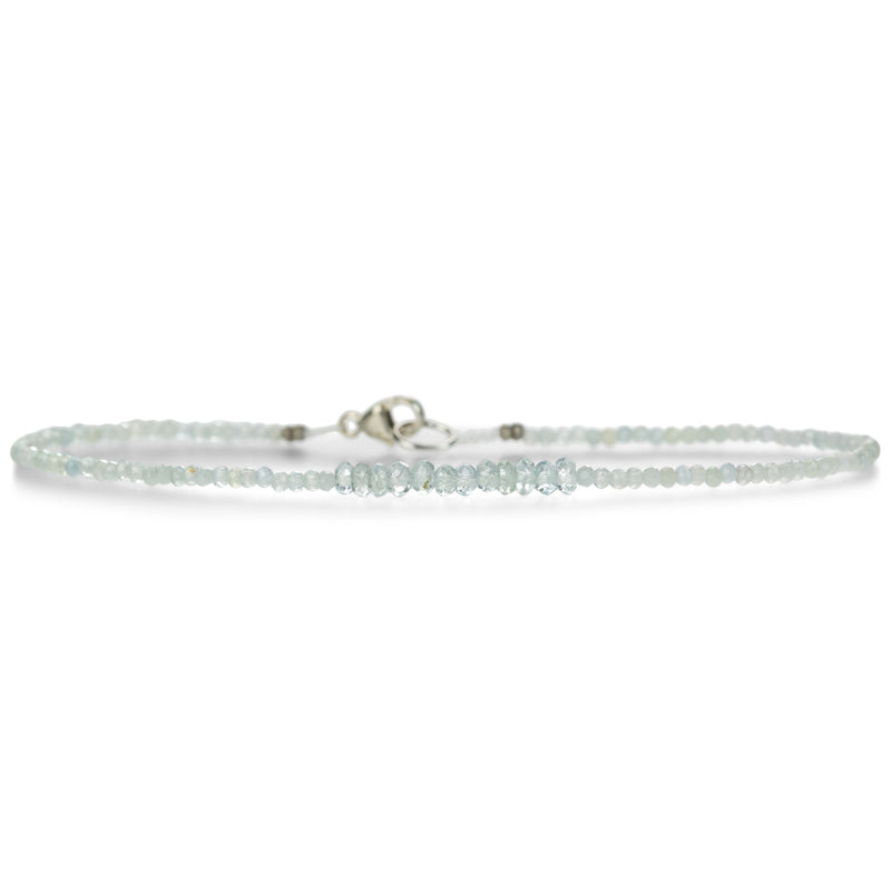 Margaret Solow Double Aquamarine Beaded Bracelet | Quadrum Gallery