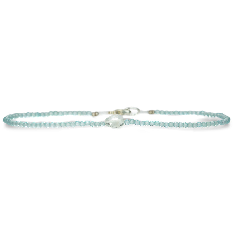 Margaret Solow Apatite and Aquamarine Beaded Bracelet  | Quadrum Gallery