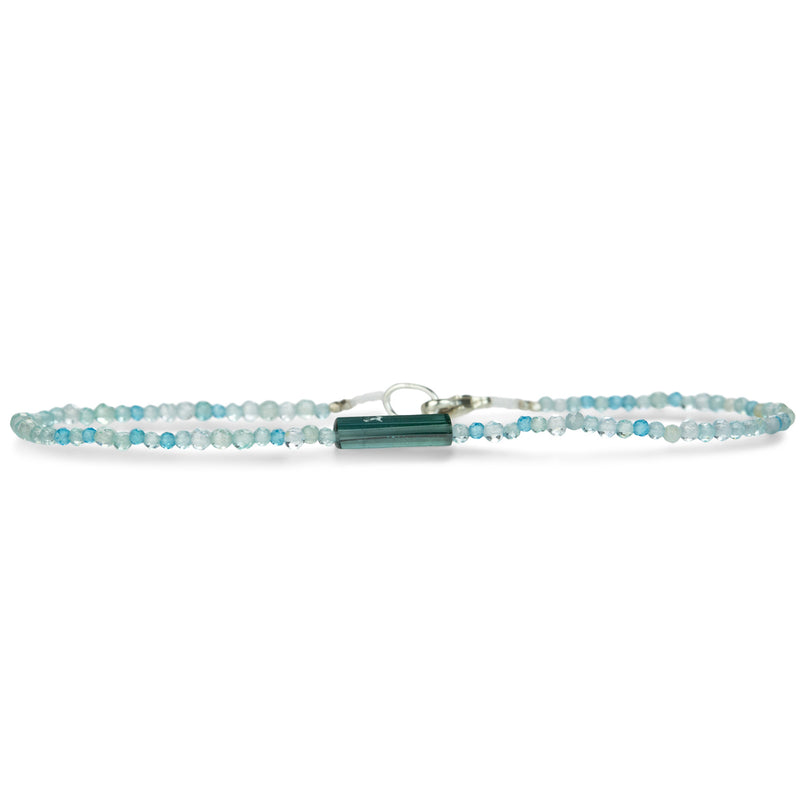 Margaret Solow Multi Stone and Tourmaline Beaded Bracelet  | Quadrum Gallery