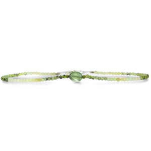 Margaret Solow Olive Opal and Green Apatite Beaded Bracelet | Quadrum Gallery