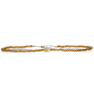 Margaret Solow Hessonite Garnet and Topaz Bracelet | Quadrum Gallery