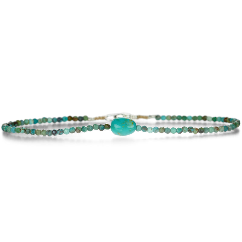 Margaret Solow Double Turquoise Beaded Bracelet  | Quadrum Gallery