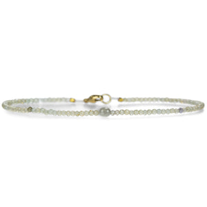 Margaret Solow 18k Zircon and Gray Diamond Beaded Bracelet | Quadrum Gallery