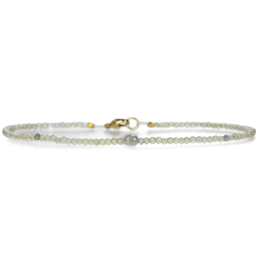 Margaret Solow 18k Zircon and Gray Diamond Beaded Bracelet | Quadrum Gallery