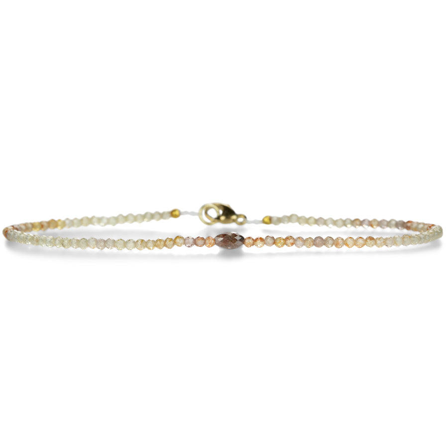 Margaret Solow Rustic Diamond and Zircon Beaded Bracelet | Quadrum Gallery