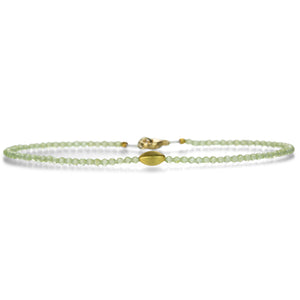 Margaret Solow Peridot and 18k Gold Bead Bracelet | Quadrum Gallery