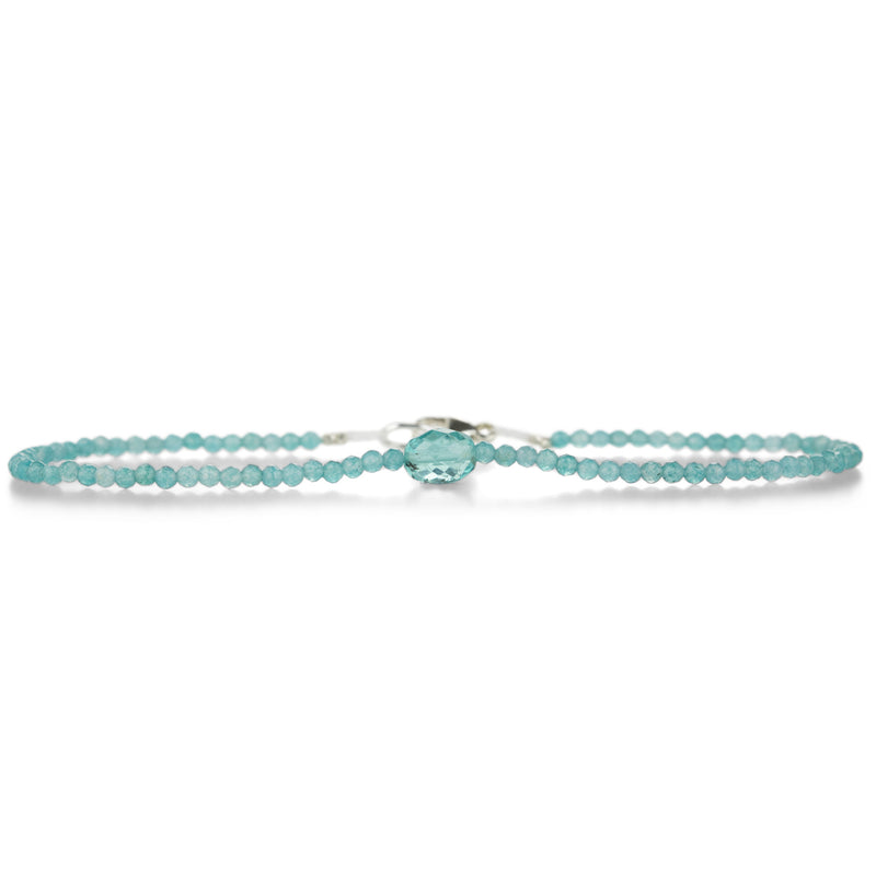 Margaret Solow Faceted Apatite Beaded Bracelet | Quadrum Gallery