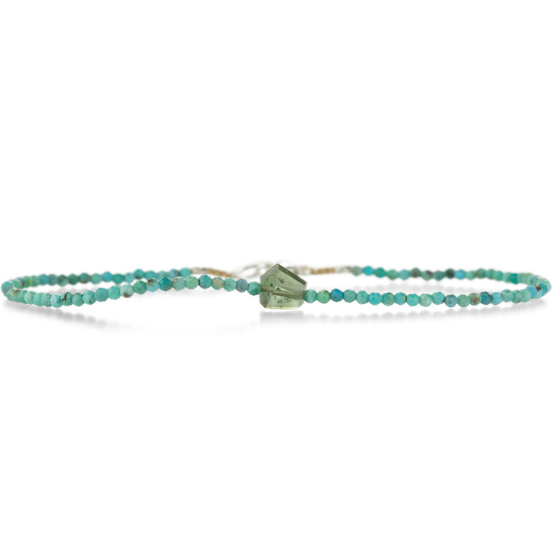 Margaret Solow Turquoise and Tourmaline Beaded Bracelet | Quadrum Gallery