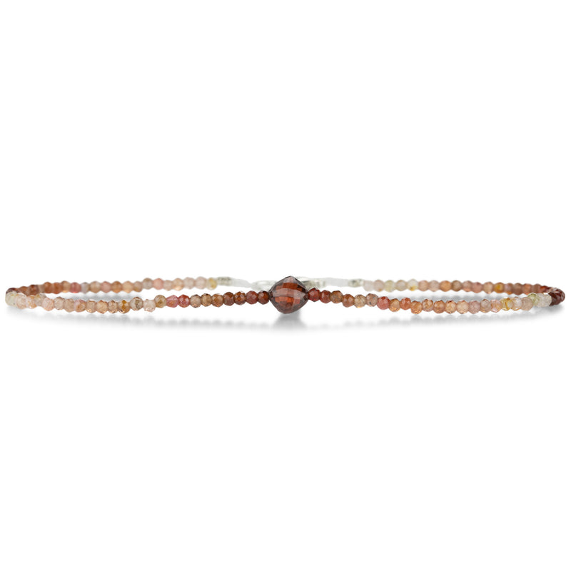 Margaret Solow Red Spinel and Garnet Beaded Bracelet | Quadrum Gallery