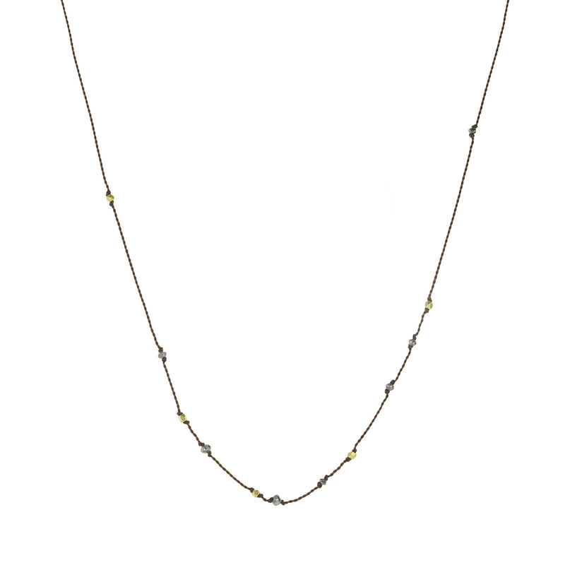 Margaret Solow Seven Diamond Bead Necklace | Quadrum Gallery