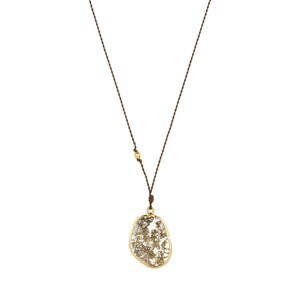 Margaret Solow 18k Diamond Slice Pendant Necklace | Quadrum Gallery