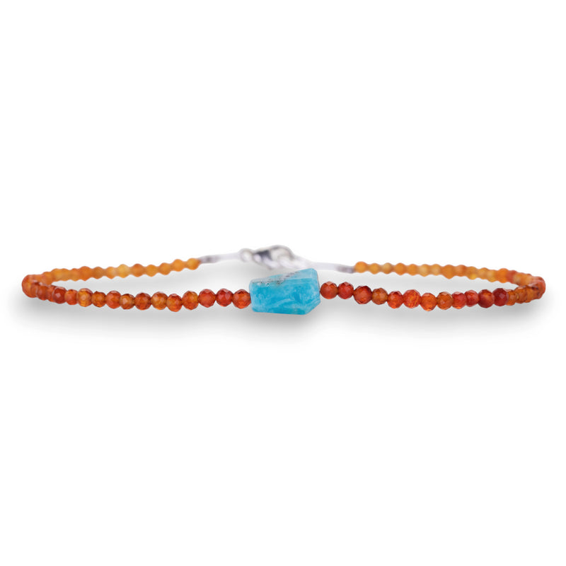 Margaret Solow Carnelian and Peruvian Opal Bracelet | Quadrum Gallery