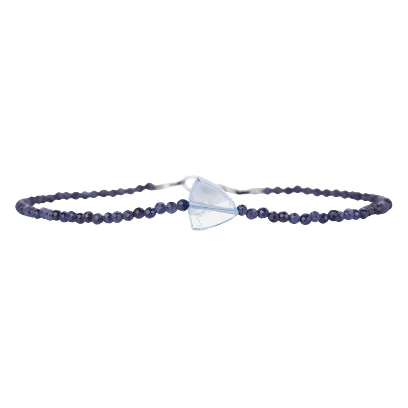 Margaret Solow Sapphire and Aquamarine Bead Bracelet | Quadrum Gallery