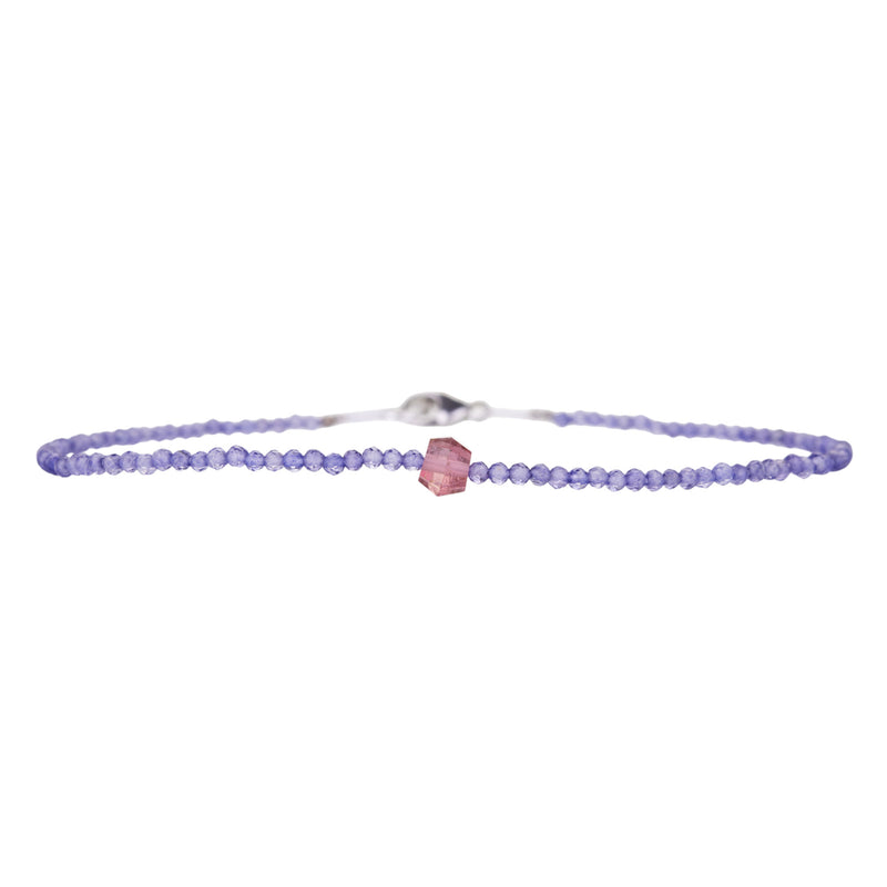 Margaret Solow Iolite and Tourmaline Beaded Bracelet | Quadrum Gallery
