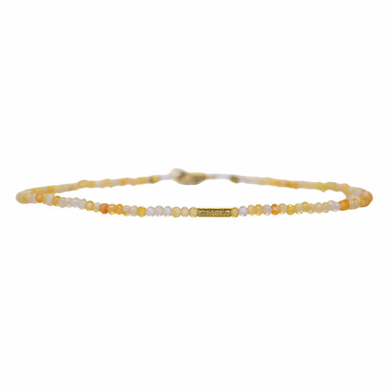 Margaret Solow 18k Bead and Carnelian Bracelet | Quadrum Gallery