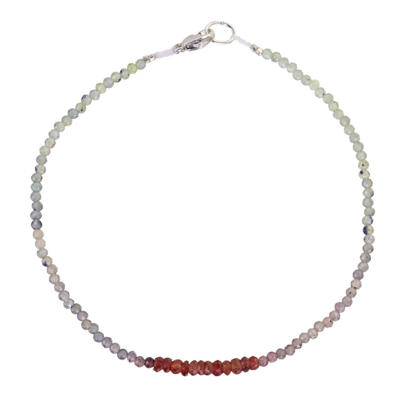 Margaret Solow Multi Sapphire Beaded Bracelet | Quadrum Gallery