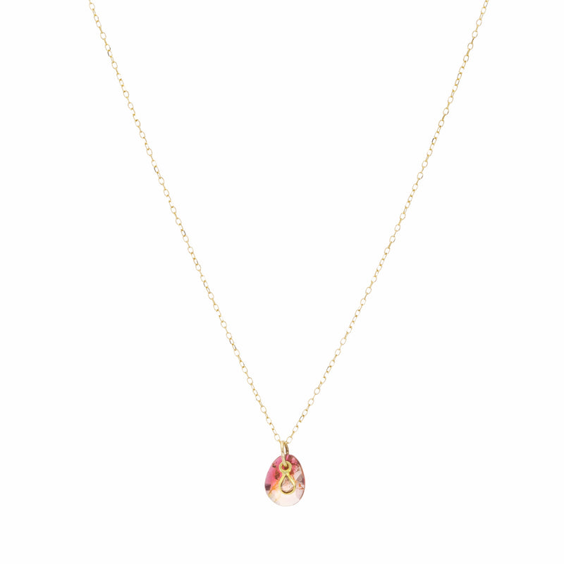 Margaret Solow Pink Tourmaline & Diamond Necklace | Quadrum Gallery