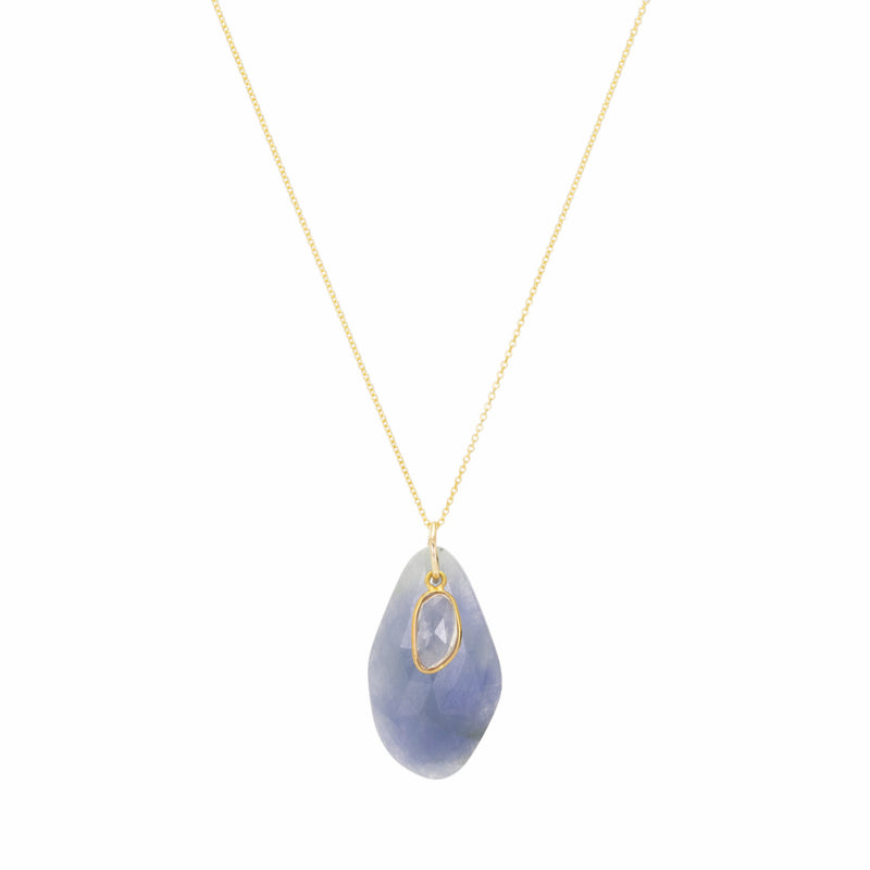Margaret Solow Blue and Pink Sapphire Necklace | Quadrum Gallery