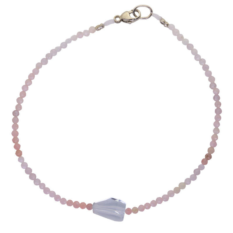 Margaret Solow Pink Opal and Aquamarine Bracelet | Quadrum Gallery