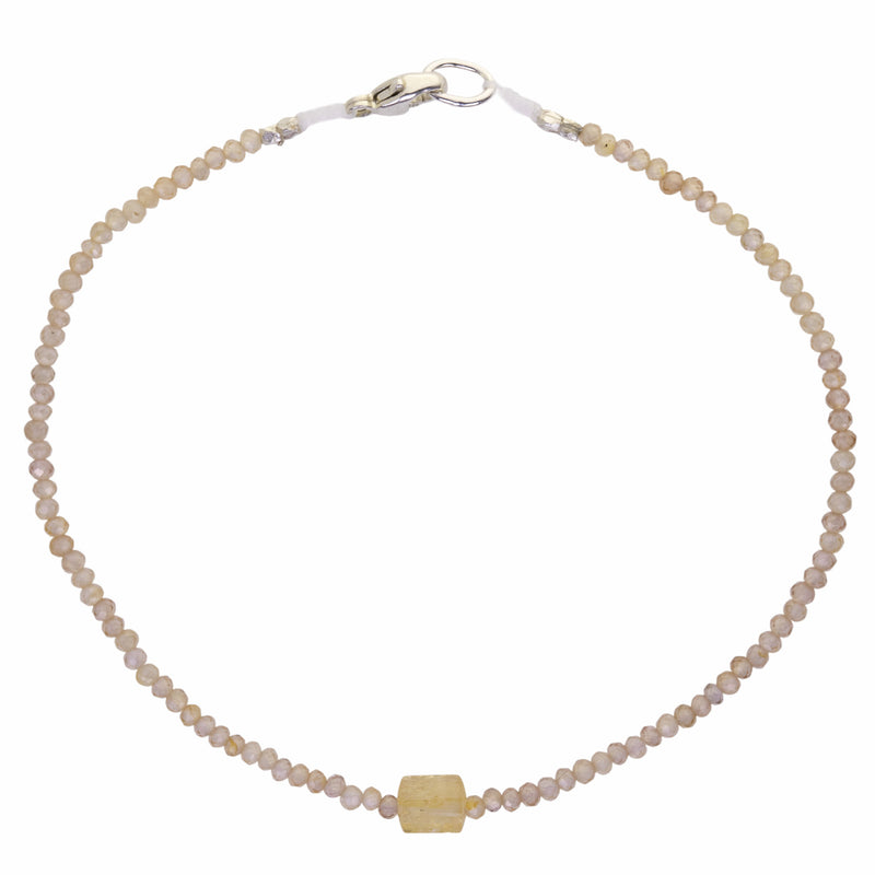 Zircon and Imperial Topaz Bracelet