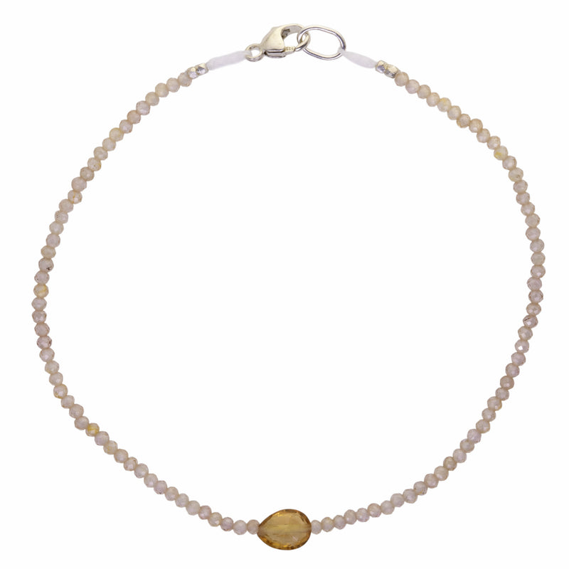 Zircon and Tourmaline Bracelet