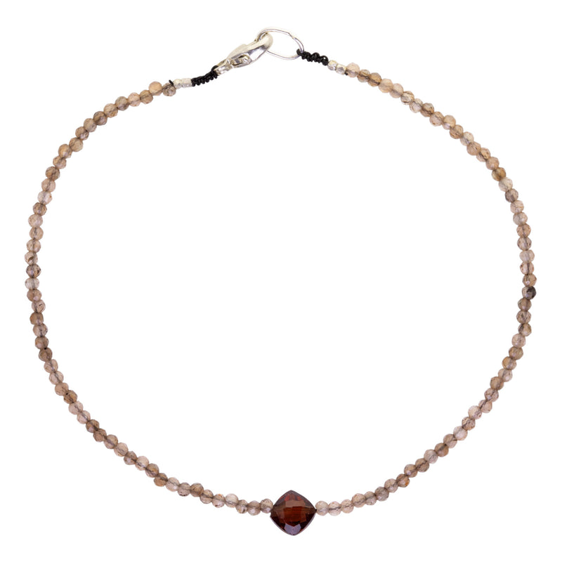 Margaret Solow Zircon and Garnet Bracelet | Quadrum Gallery