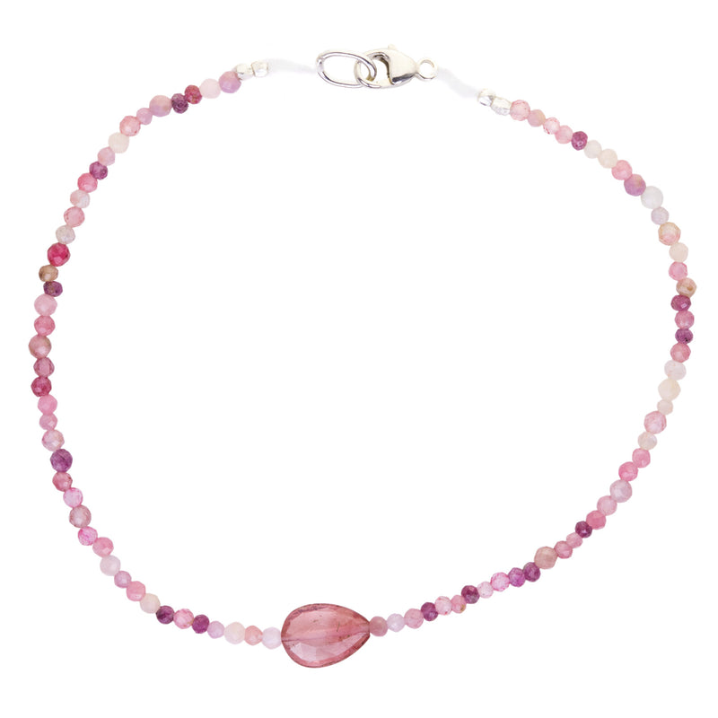 Margaret Solow Faceted Watermelon Tourmaline Beaded Bracelet | Quadrum Gallery