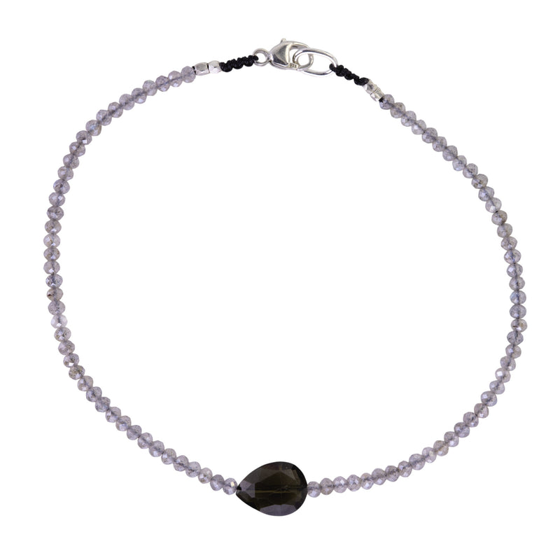 Margaret Solow Labradorite and Tourmaline Beaded Bracelet | Quadrum Gallery