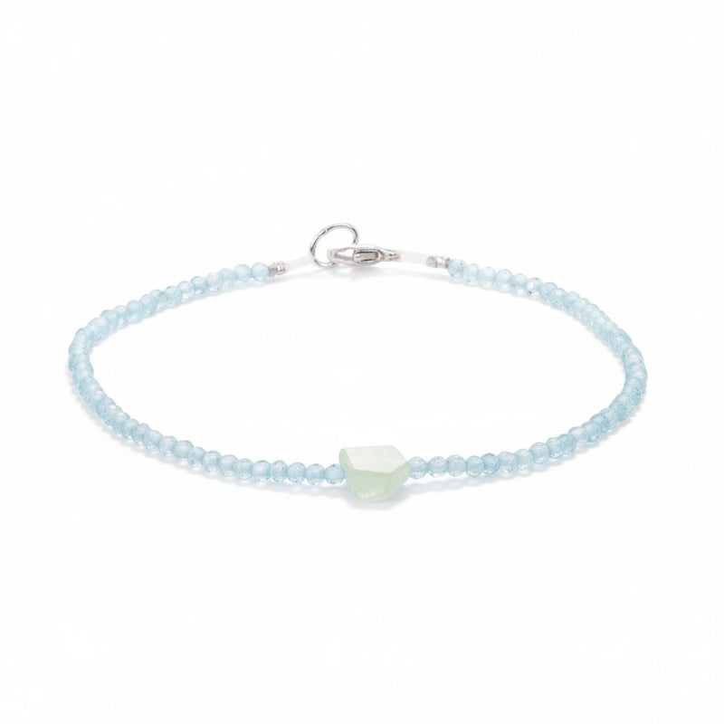 Margaret Solow Apatite and Beryl Bracelet | Quadrum Gallery