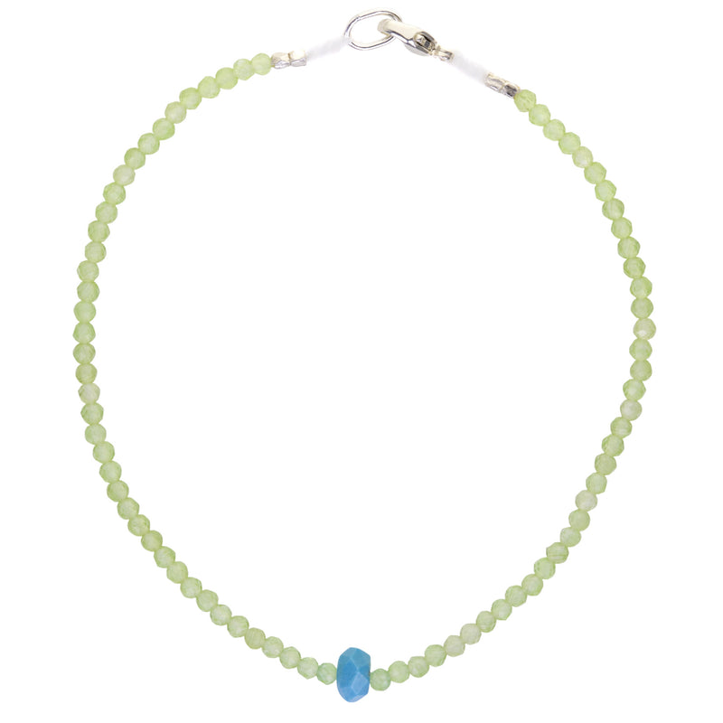 Margaret Solow Peridot and Turquoise Bracelet | Quadrum Gallery