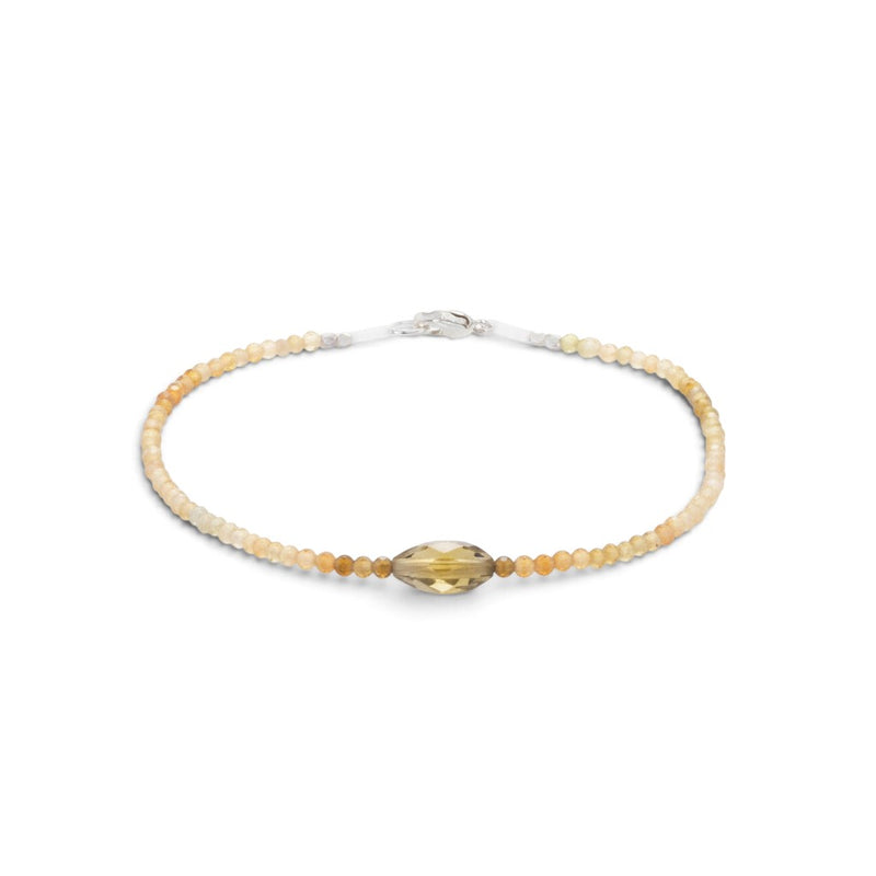 Margaret Solow Brown Tourmaline Beaded Bracelet | Quadrum Gallery