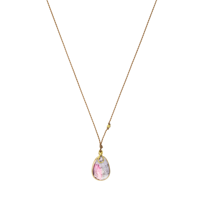 Margaret Solow Tourmaline and Diamond Pendant Necklace | Quadrum Gallery