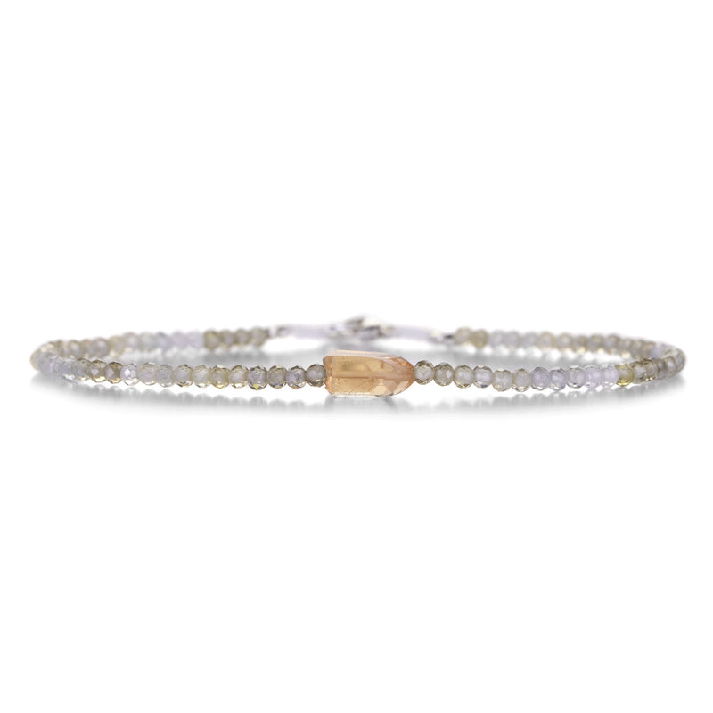 Margaret Solow Faceted Zircon and Tourmaline Bracelet | Quadrum Gallery