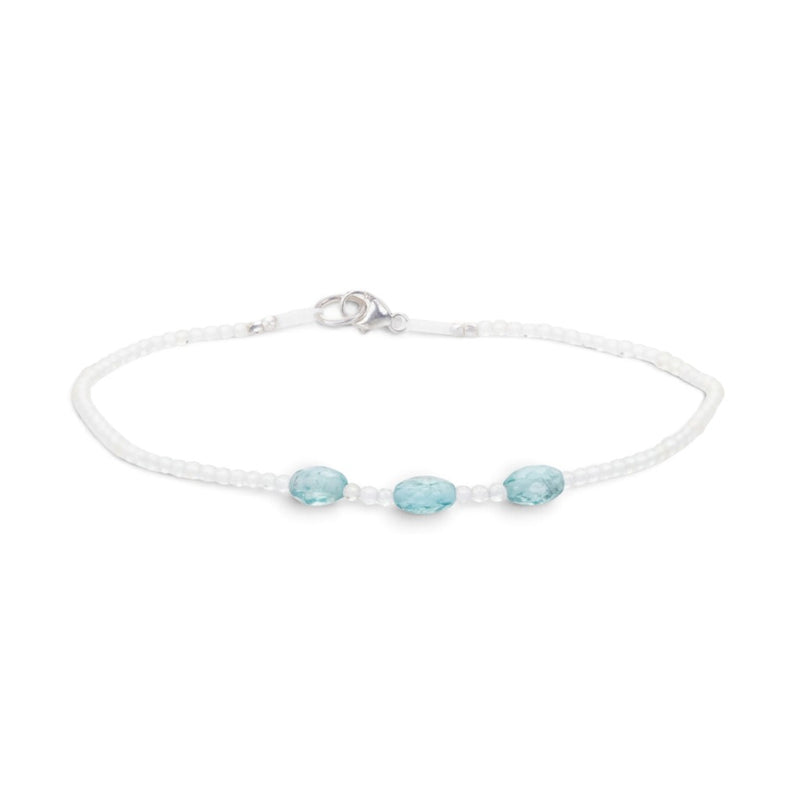 Margaret Solow Topaz and Apatite Bracelet | Quadrum Gallery
