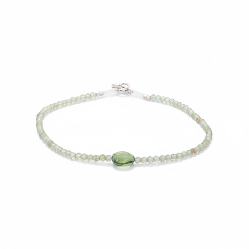Margaret Solow Faceted Garnet Bead Bracelet | Quadrum Gallery