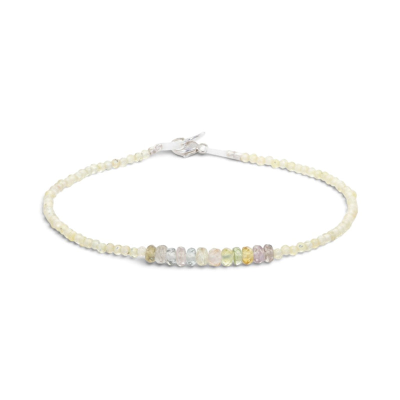 Margaret Solow Multi Sapphire Bead Bracelet  | Quadrum Gallery