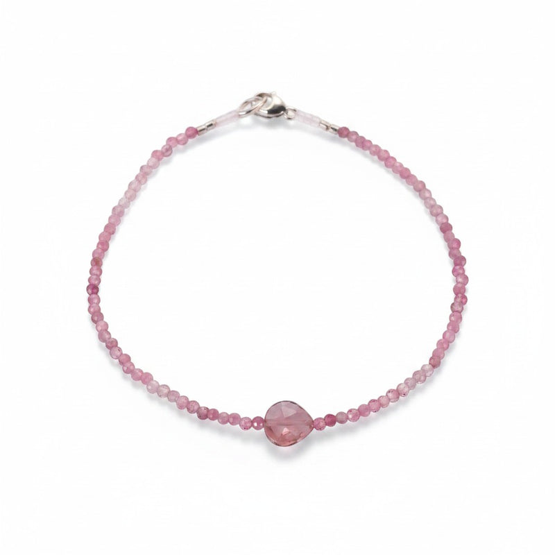 Margaret Solow Pale Pink Tourmaline Beaded Bracelet | Quadrum Gallery