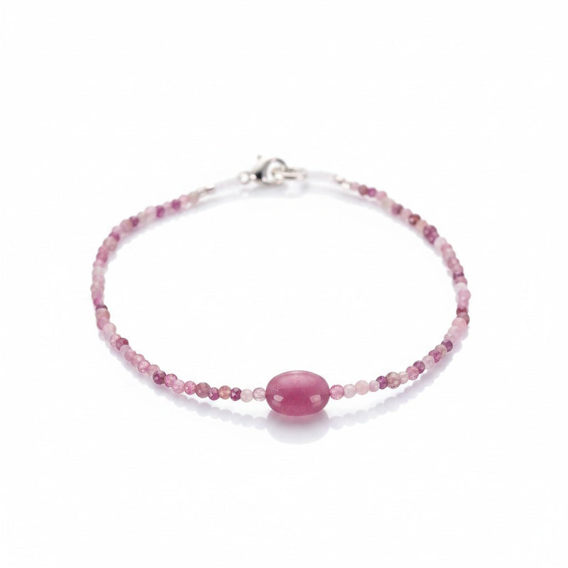 Margaret Solow Multi Gemstone and Ruby Bracelet | Quadrum Gallery