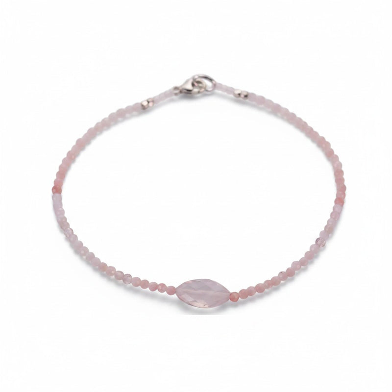 Margaret Solow Pink Opal and Rose Quartz Bracelet | Quadrum Gallery