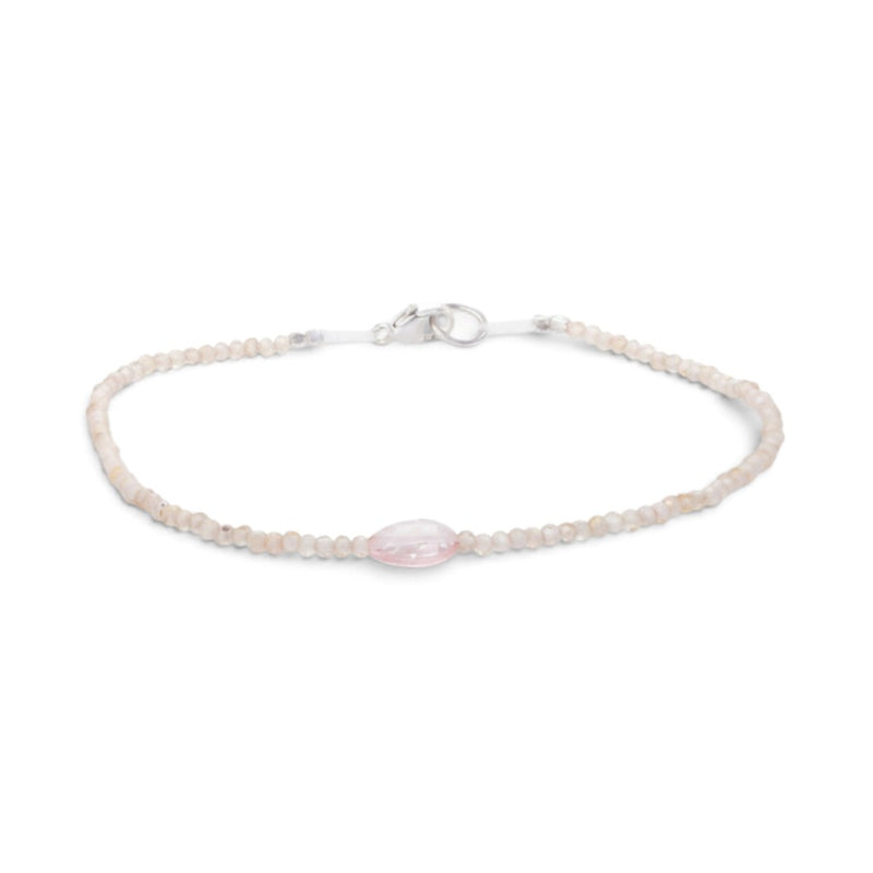 Margaret Solow Faceted Zircon and Pink Tourmaline Bracelet | Quadrum Gallery