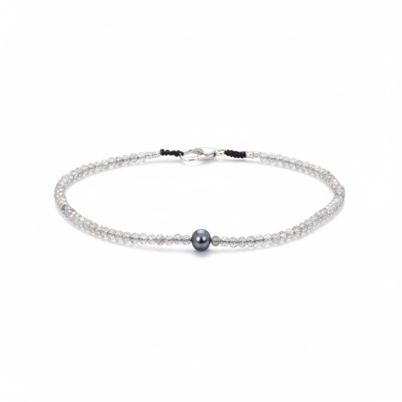Margaret Solow Faceted Labradorite and Pearl Bracelet | Quadrum Gallery