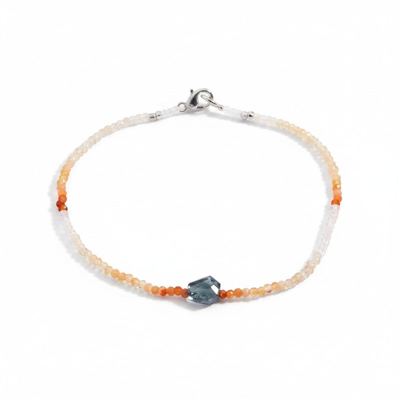 Margaret Solow Fire Opal and Tourmaline Bracelet | Quadrum Gallery