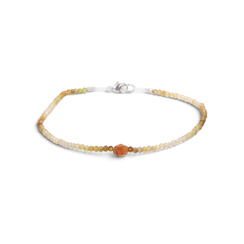 Margaret Solow Tourmaline and Hessonite Garnet Bracelet | Quadrum Gallery