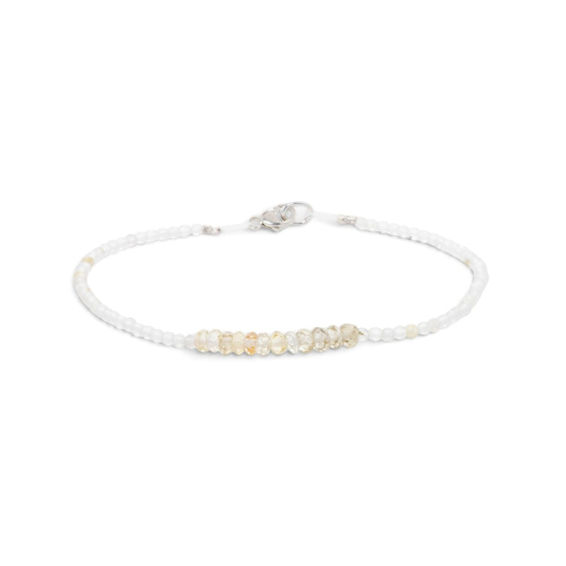 Margaret Solow Rutilated Quartz and Sapphire Bracelet | Quadrum Gallery