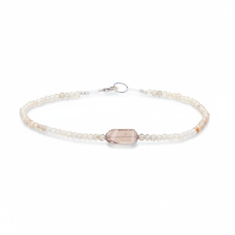 Margaret Solow Zircon and Pink Tourmaline Bracelet | Quadrum Gallery