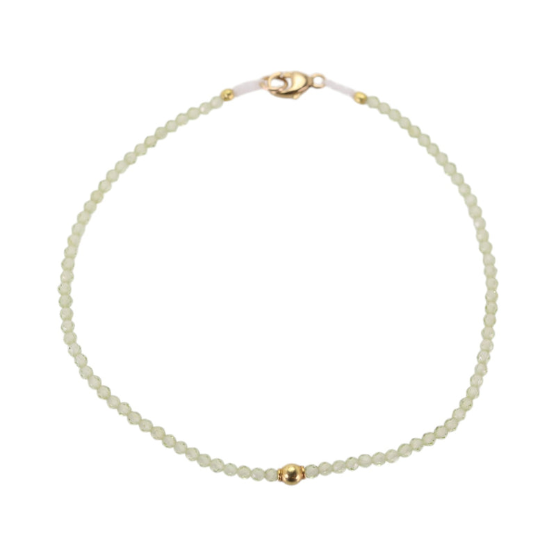 Margaret Solow Peridot and 18k Bead Bracelet | Quadrum Gallery
